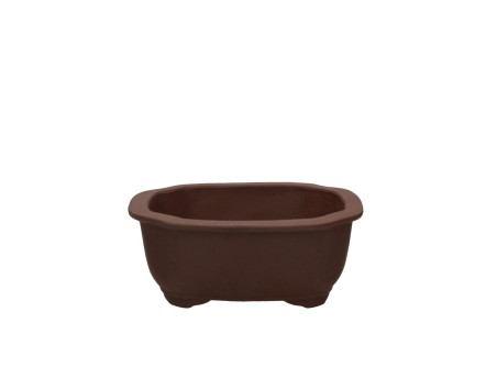 Pot 20 cm cloud unglazed brown