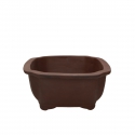 Vaso 26,7 cm nuvola grès marrone