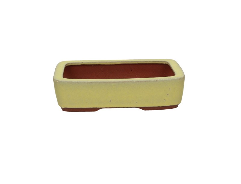 Tokoname - Youzan - 18.5 cm rectangular yellow