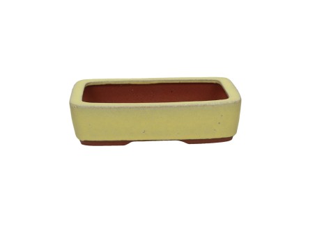 Tokoname - Youzan - 18.5 cm rectangular yellow