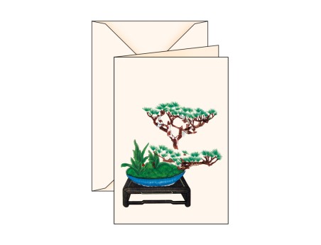 Greating card Ikebana 2