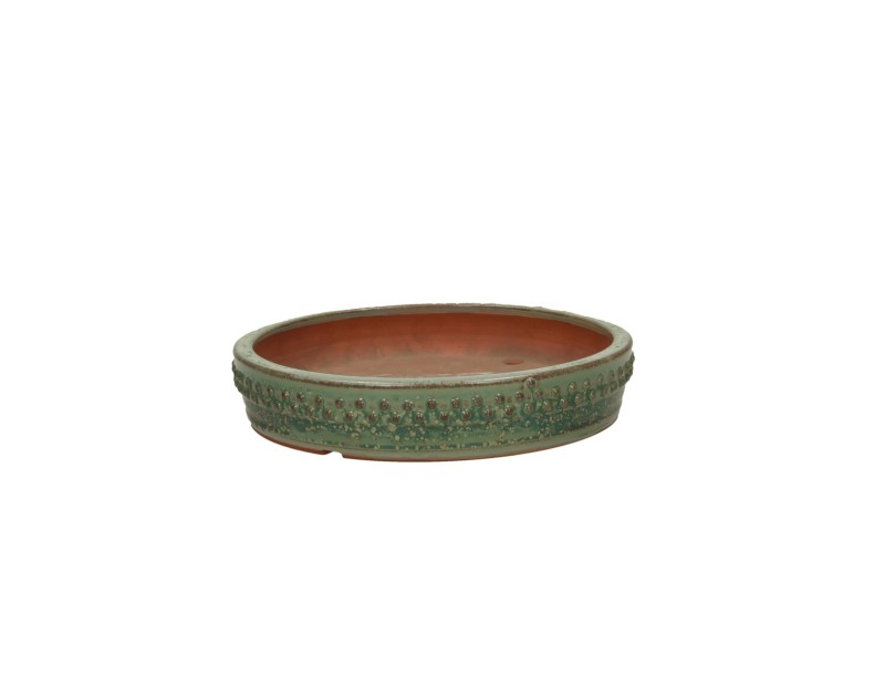 Tokoname, 20 cm, redondo, verde