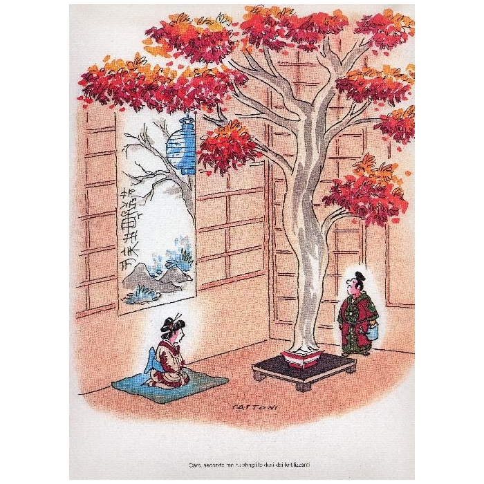 I bonsai di Cattoni - Illustrazioni umoristiche
