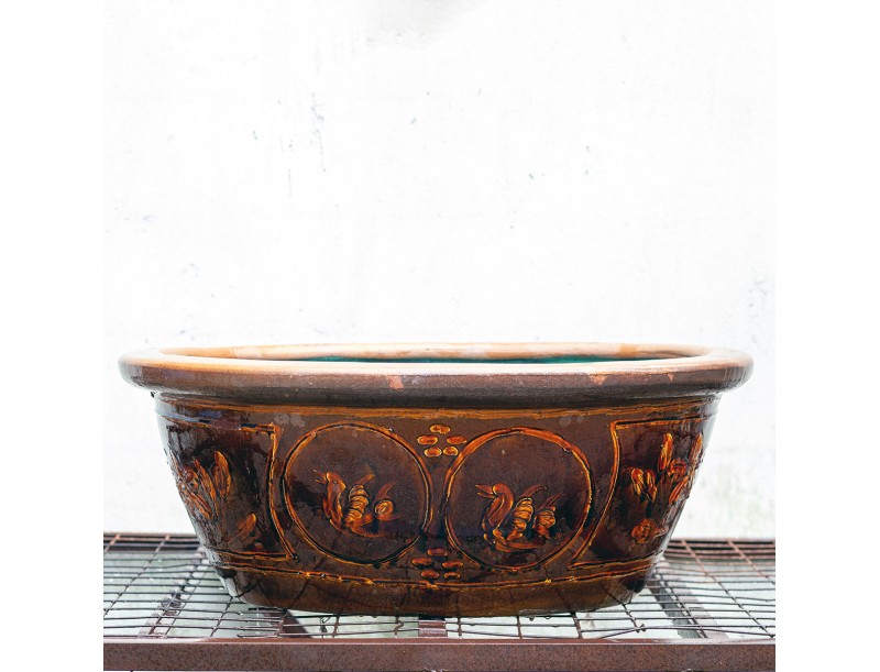 Stoneware water garden container 90 cm (01)