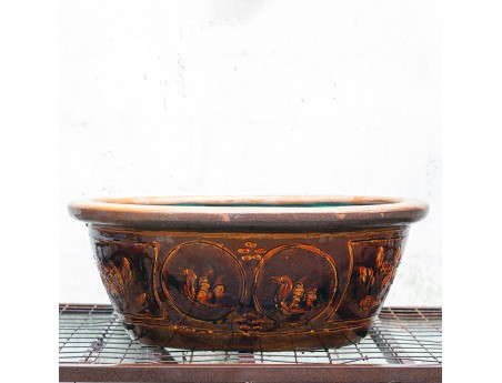Stoneware water garden container 90 cm (01)