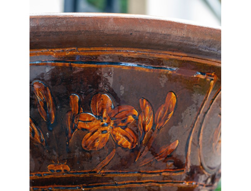 Stoneware water garden container 90 cm (01)