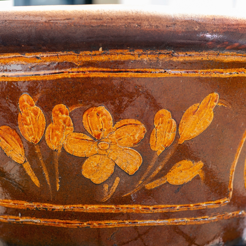 Stoneware water garden container 90 cm (02)