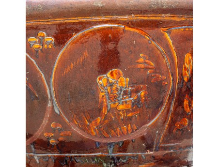 Stoneware water garden container 104 cm (04)