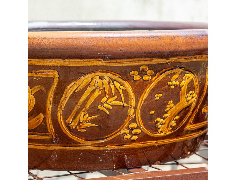 Stoneware water garden container 70 cm (05)