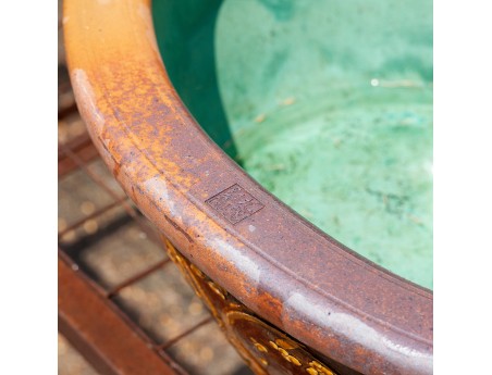 Stoneware water garden container 70 cm (05)