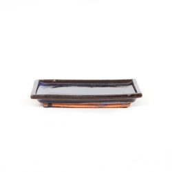 Sottovaso 14,5 cm rettangolare blu