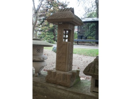Lanterna in pietra Koyabo - H 105 cm