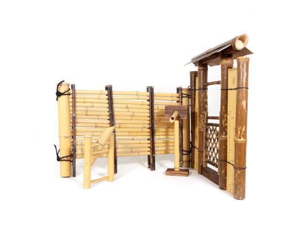 Bamboo door set grande