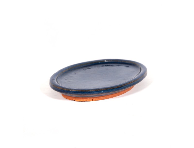 Plato 15,5 cm oval azul