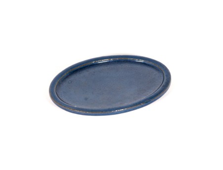 Plato 15,5 cm oval azul