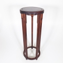 Hand-crafted wood round table Ø 24,5 cm