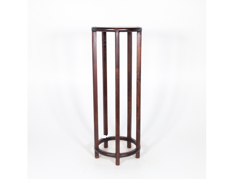 Hand-crafted wood round table Ø 24,5 cm