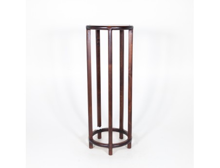 Hand-crafted wood round table Ø 24,5 cm