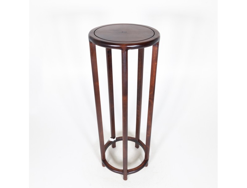 Hand-crafted wood round table Ø 24,5 cm