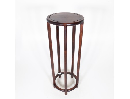 Hand-crafted wood round table Ø 24,5 cm