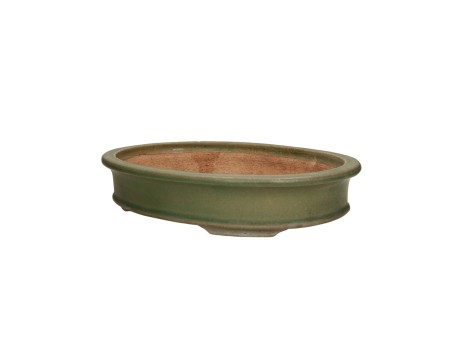 Tokoname - Hattori - 36,5 cm, ovaal, groen
