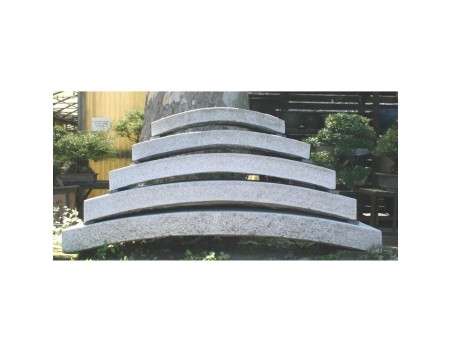 Ponticello curvo in pietra - 90 cm
