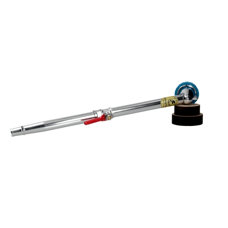 Lancia in metallo con rubinetto per tubo di annaffio  - 35 cm - A553/04