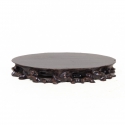 Tavolino ovale in legno - 15,5 x 8 x 3 cm