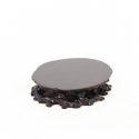 Tavolino ovale in legno - 15,5 x 8 x 3 cm
