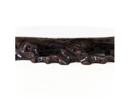 Tavolino ovale in legno - 15,5 x 8 x 3 cm