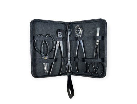 5 Pieces Set - Basic Burnished Steel