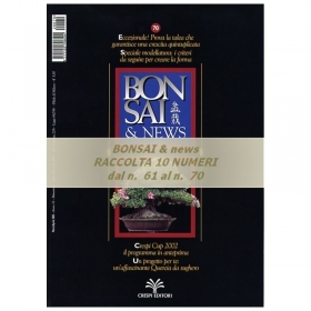 Raccolta BONSAI & news - dal n°  61 al n° 70