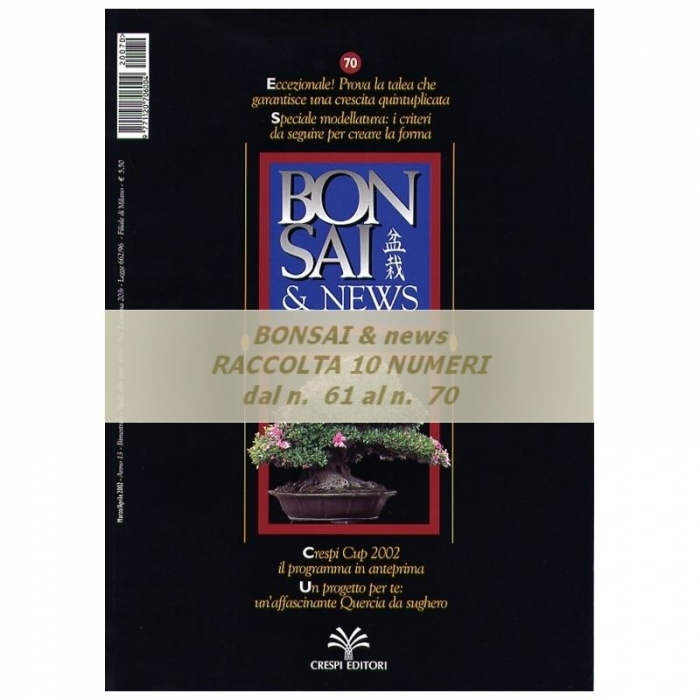 Raccolta BONSAI & news - dal n°  61 al n° 70