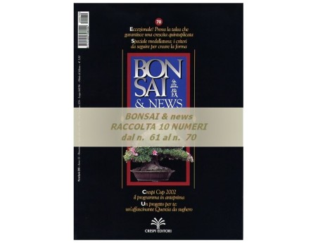 Raccolta BONSAI & news - dal n°  61 al n° 70