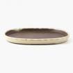 Plato 14,2 cm oval beige