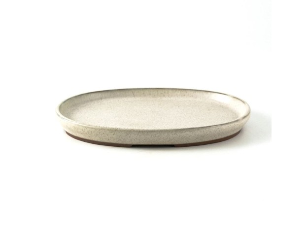 Suiban 21,5 cm ovale beige