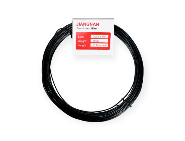 Fil d'aluminium Ø 1,5 mm - 100 g - Jiangnan 2