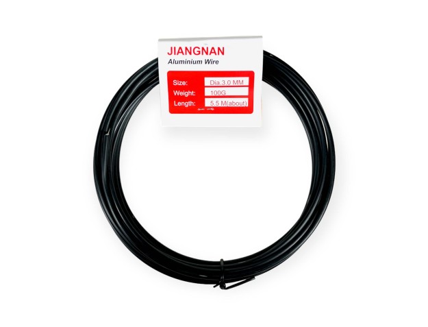 Fil d'aluminium Ø 3 mm - 100 g - Jiangnan 2