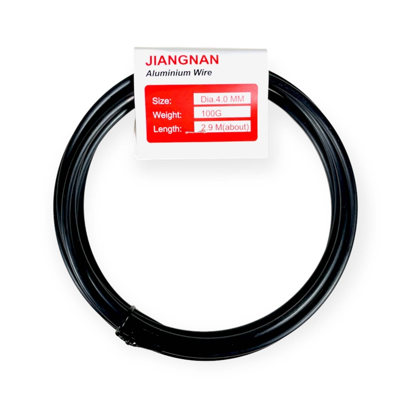 Filo di alluminio Ø 4 mm - 100 g - Jiangnan