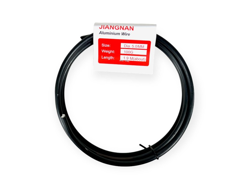 Fil d'aluminium Ø 5 mm - 100 g - Jiangnan