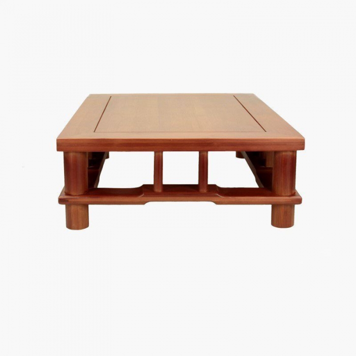 Tavolino rettangolare in legno - 55,5x36,5x14 cm
