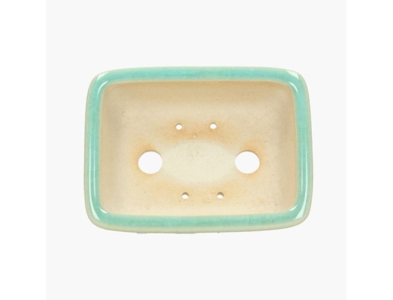 Vaso  13,5 cm rettangolare