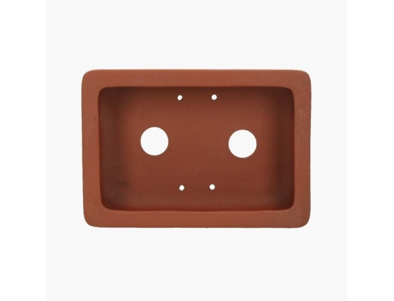 Vaso  14,8 cm rettangolare