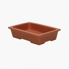 Vaso  15 cm rettangolare