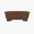 Vaso 15,8 cm nuvola gres marrone
