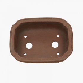 Vaso 15,8 cm nuvola gres marrone