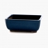 Vaso 21 cm rettangolare blu