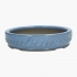 Vaso 23,5 cm tondo azzurro