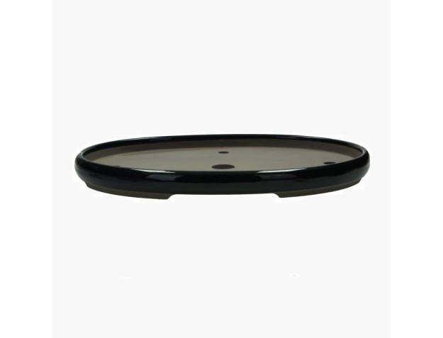 Vaso 41 cm ovale blu