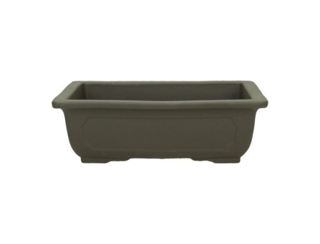 Vaso 59 cm rettangolare marrone